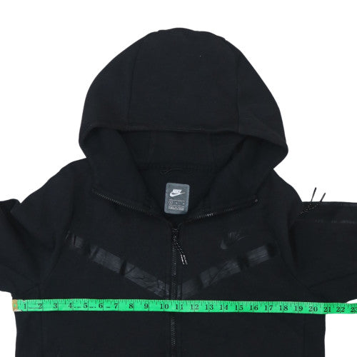 Mens UK Size M Nike Black Full Zip Hoodie