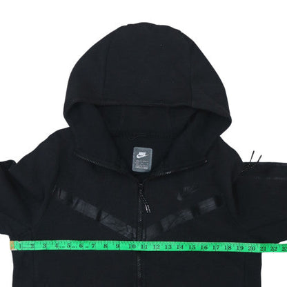 Mens UK Size M Nike Black Full Zip Hoodie