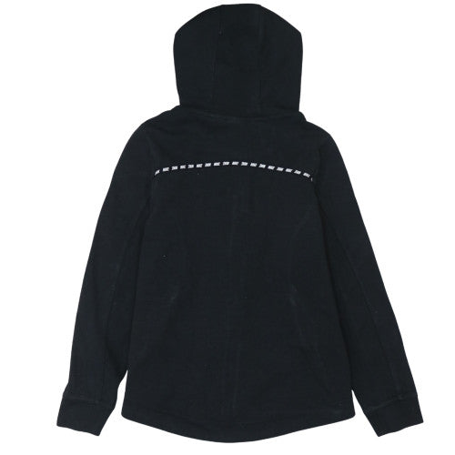 Womens UK Size S Nike Black Full Zip Hoodie