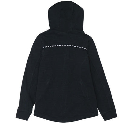 Womens UK Size S Nike Black Full Zip Hoodie