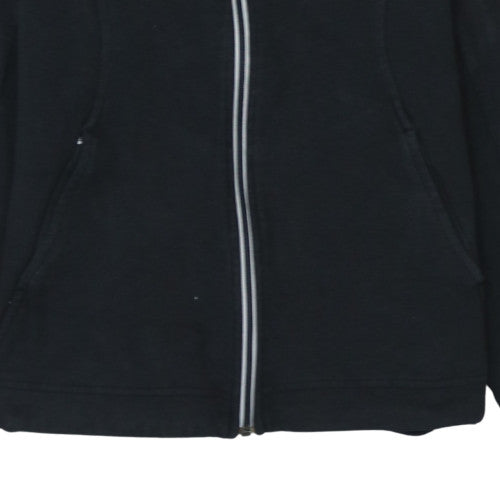 Womens UK Size S Nike Black Full Zip Hoodie