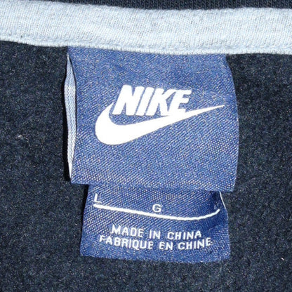 Mens UK Size L Nike Black Full Zip Hoodie