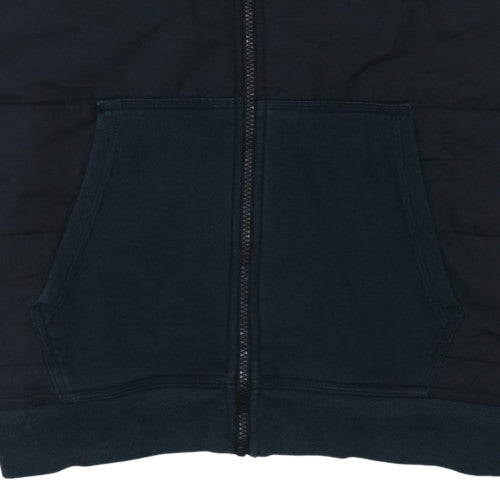 Mens UK Size L Nike Black Full Zip Hoodie