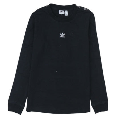 Womens UK Size 8 adidas Black Basic T-Shirt
