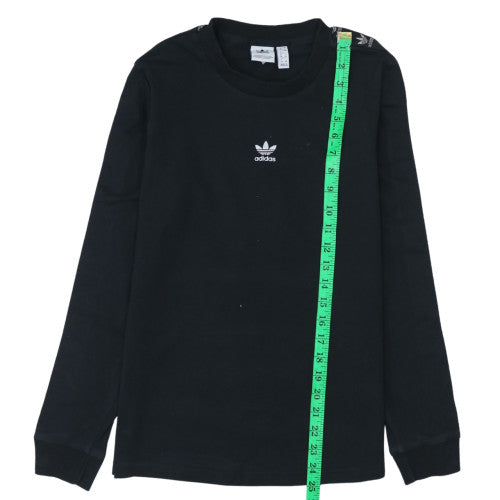 Womens UK Size 8 adidas Black Basic T-Shirt