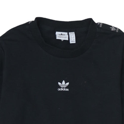 Womens UK Size 8 adidas Black Basic T-Shirt