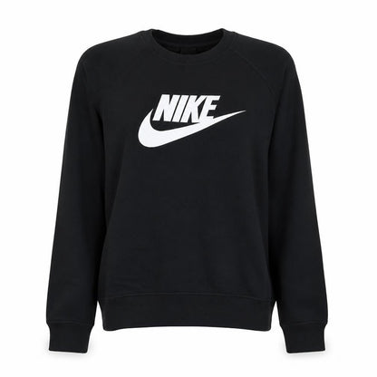 Womens UK Size M Nike Black Pullover Sweatshirt