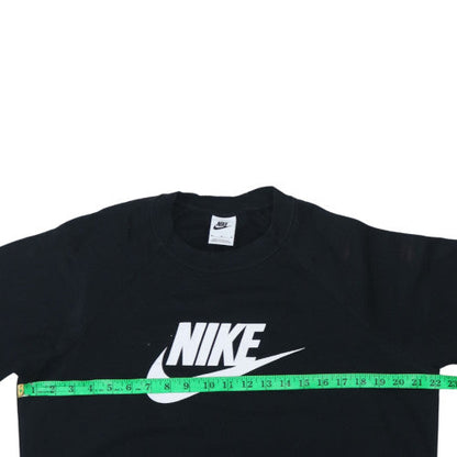 Womens UK Size M Nike Black Pullover Sweatshirt