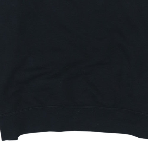 Womens UK Size M Nike Black Pullover Sweatshirt