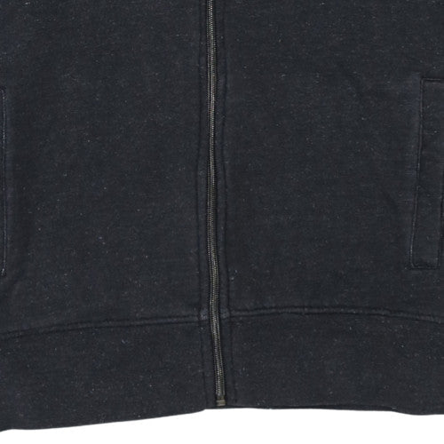 Mens UK Size L ellesse Black Full Zip Hoodie
