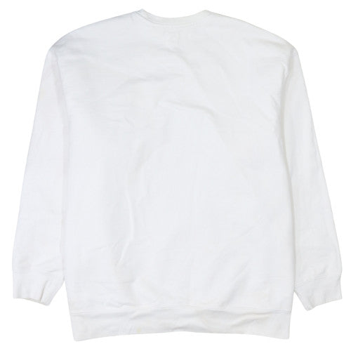 Mens UK Size 2XL Levi's White Pullover Sweatshirt