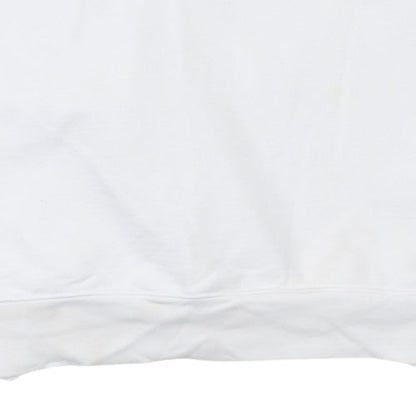 Mens UK Size 2XL Levi's White Pullover Sweatshirt
