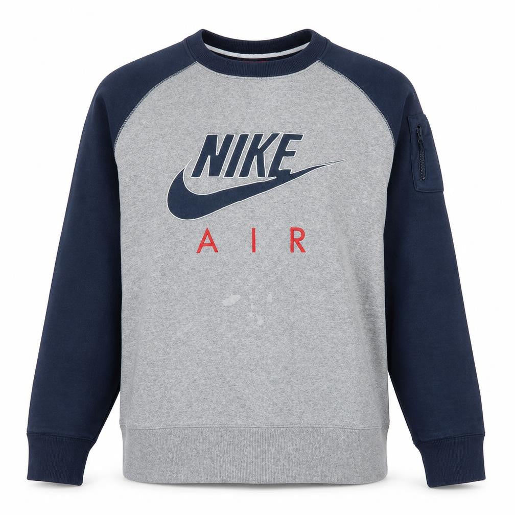 Mens UK Size XL Nike Grey Pullover Sweatshirt