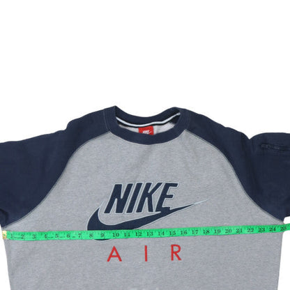 Mens UK Size XL Nike Grey Pullover Sweatshirt