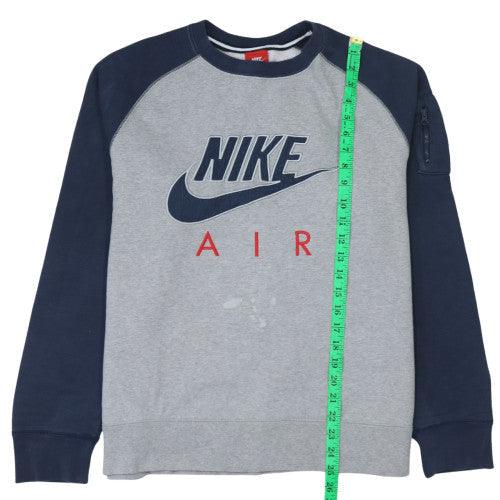 Mens UK Size XL Nike Grey Pullover Sweatshirt