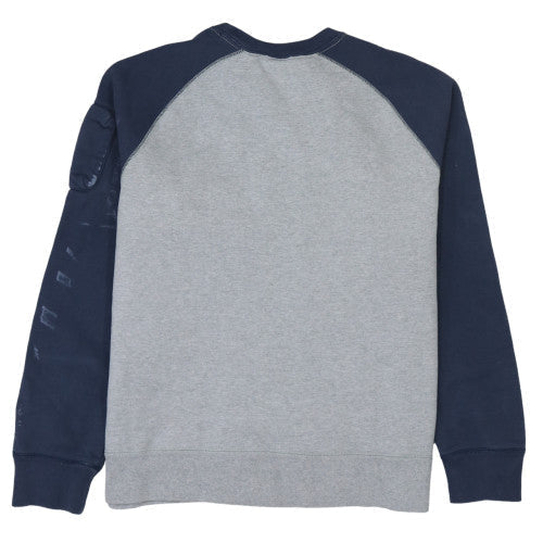 Mens UK Size XL Nike Grey Pullover Sweatshirt