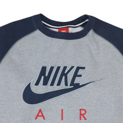 Mens UK Size XL Nike Grey Pullover Sweatshirt
