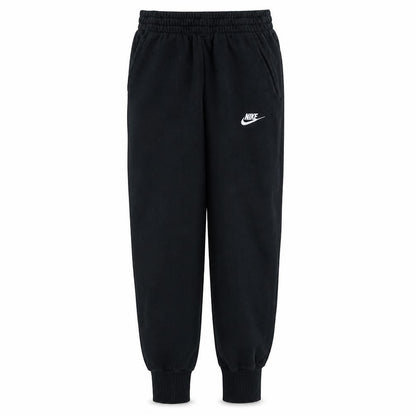 Nike Boys Black Jogger Trousers L 146-156cm Fleece Cotton Blend
