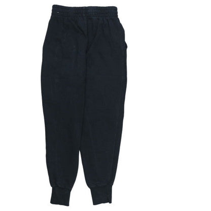 Nike Boys Black Jogger Trousers L 146-156cm Fleece Cotton Blend