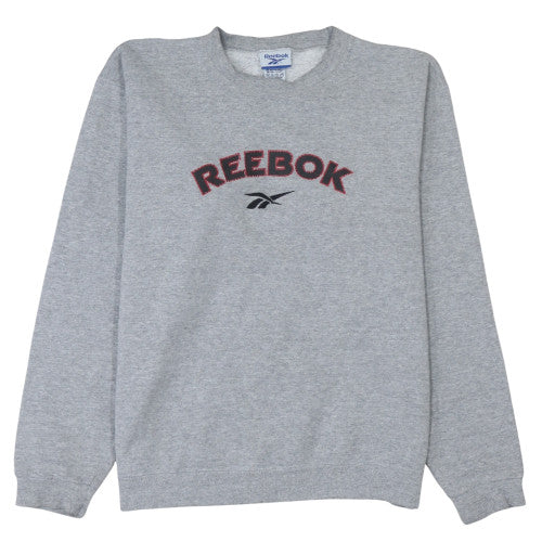 Mens UK Size XL Reebok Grey Pullover Sweatshirt