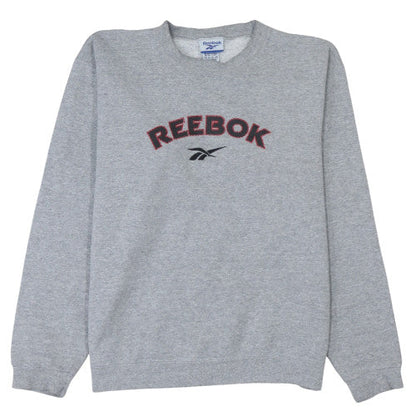 Mens UK Size XL Reebok Grey Pullover Sweatshirt