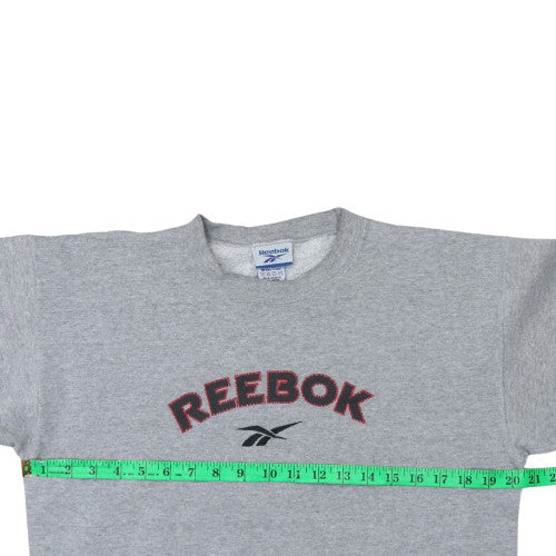 Mens UK Size XL Reebok Grey Pullover Sweatshirt