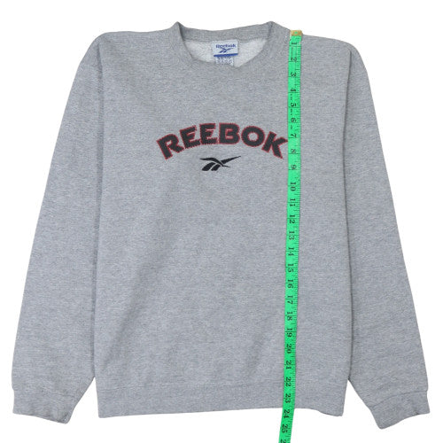 Mens UK Size XL Reebok Grey Pullover Sweatshirt