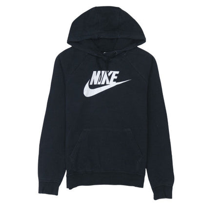 Womens UK Size XS Nike Black Pullover Hoodie