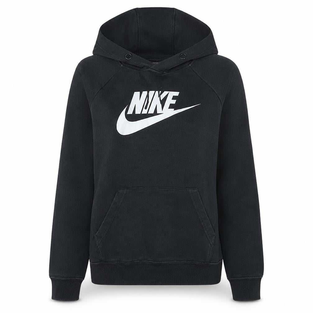 Womens UK Size XS Nike Black Pullover Hoodie