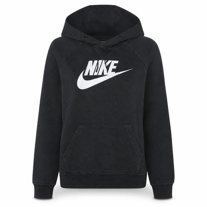 Womens UK Size XS Nike Black Pullover Hoodie