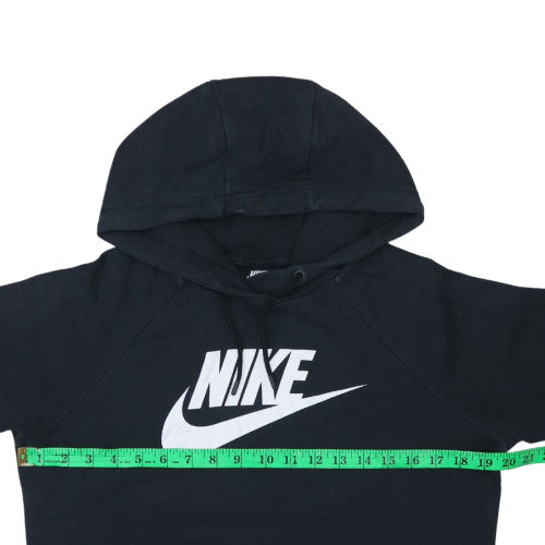Womens UK Size XS Nike Black Pullover Hoodie