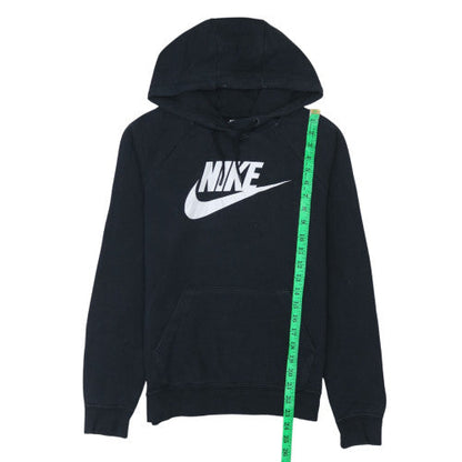 Womens UK Size XS Nike Black Pullover Hoodie