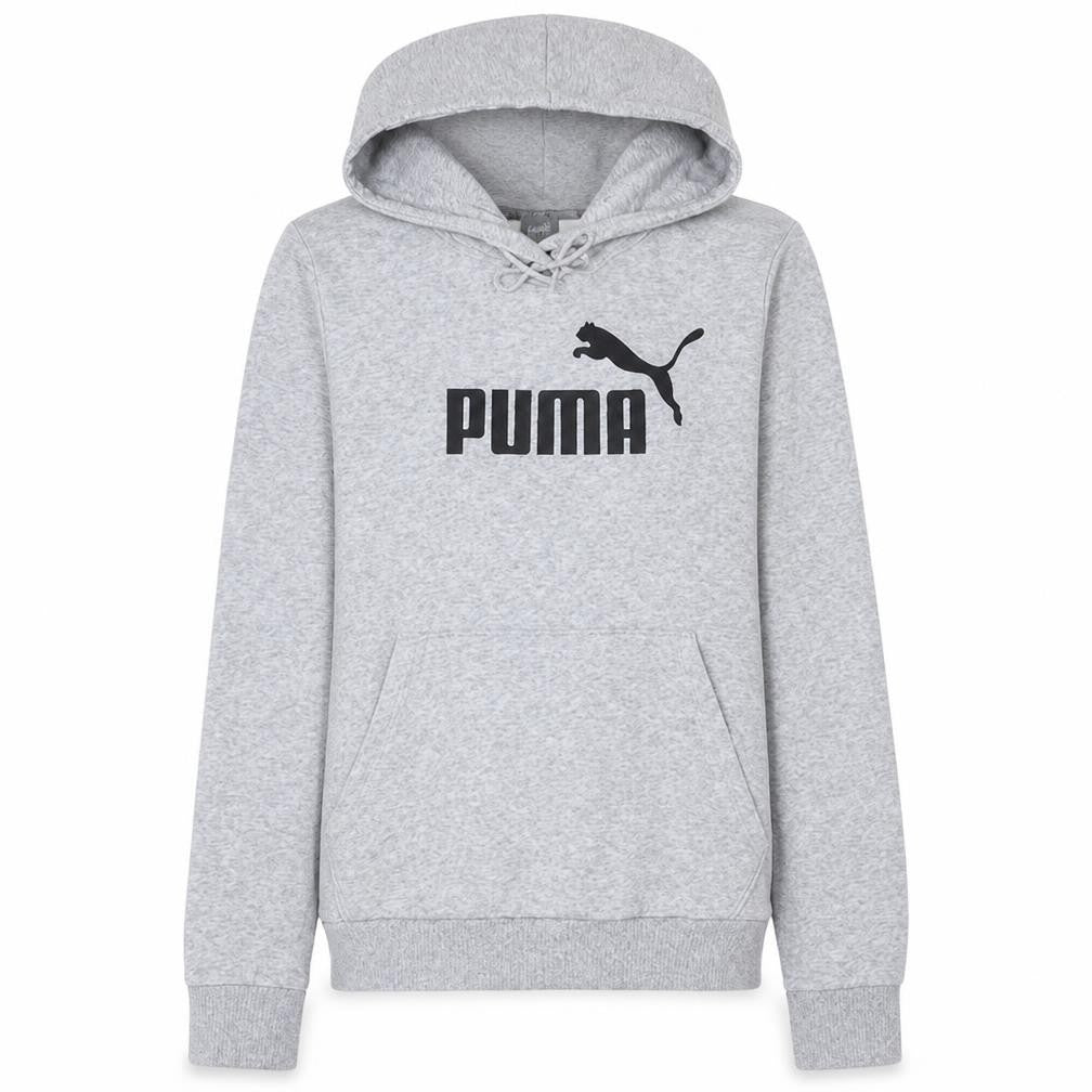 Womens UK Size 12 PUMA Grey Pullover Hoodie