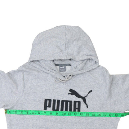 Womens UK Size 12 PUMA Grey Pullover Hoodie