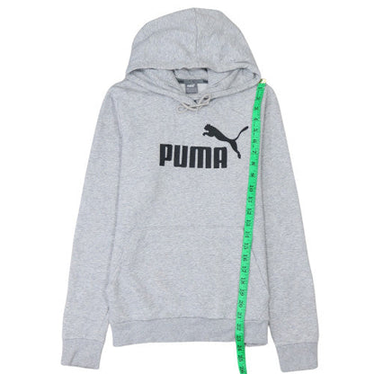 Womens UK Size 12 PUMA Grey Pullover Hoodie