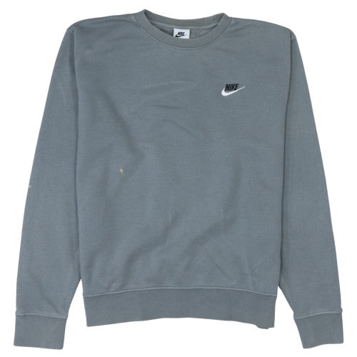 Mens UK Size S Nike Grey Pullover Sweatshirt