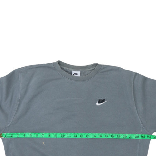 Mens UK Size S Nike Grey Pullover Sweatshirt
