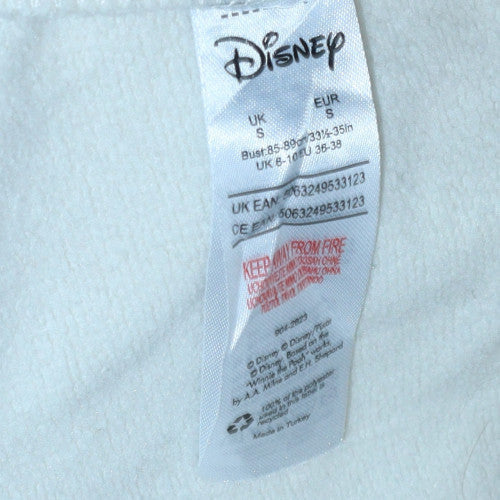 Womens UK Size S Disney Beige Pullover Sweatshirt