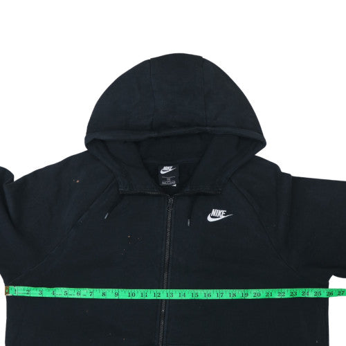 Mens UK Size XL Nike Black Full Zip Hoodie