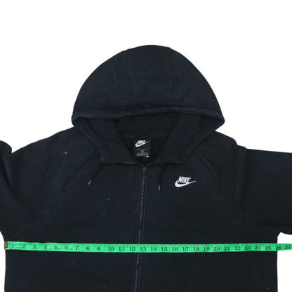 Mens UK Size XL Nike Black Full Zip Hoodie