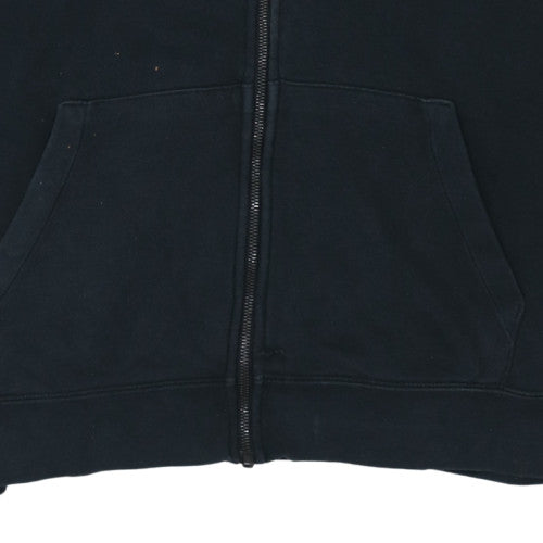 Mens UK Size XL Nike Black Full Zip Hoodie