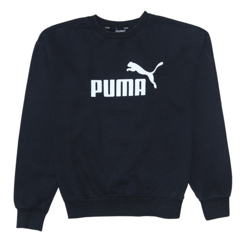Womens UK Size 10 PUMA Black Pullover Sweatshirt