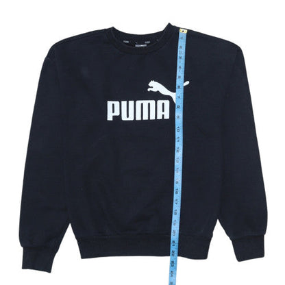 Womens UK Size 10 PUMA Black Pullover Sweatshirt