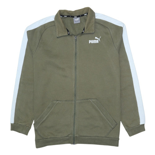 Mens UK Size L PUMA Green Gym & TrainingRunning & JoggingWalking Jacket