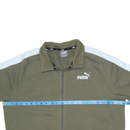 Mens UK Size L PUMA Green Gym & TrainingRunning & JoggingWalking Jacket