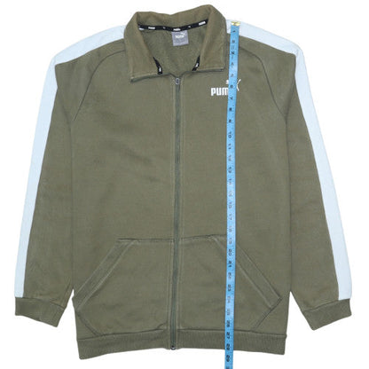 Mens UK Size L PUMA Green Gym & TrainingRunning & JoggingWalking Jacket