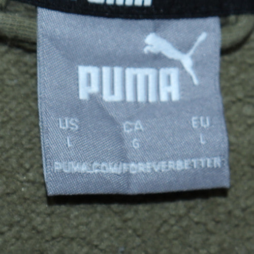 Mens UK Size L PUMA Green Gym & TrainingRunning & JoggingWalking Jacket