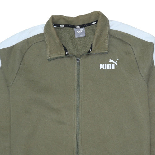 Mens UK Size L PUMA Green Gym & TrainingRunning & JoggingWalking Jacket