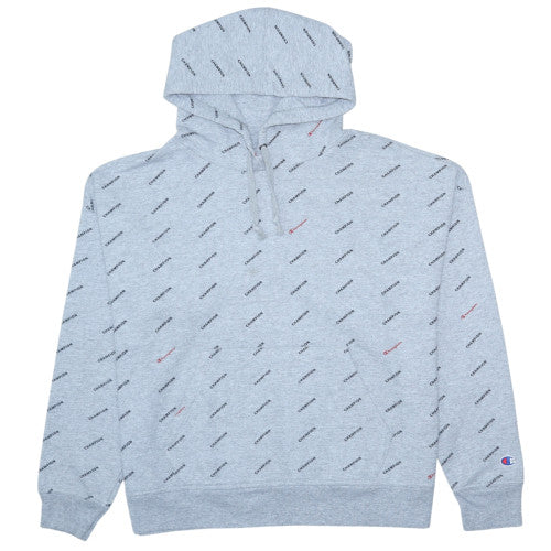 Womens UK Size L Champion Grey Pullover Hoodie