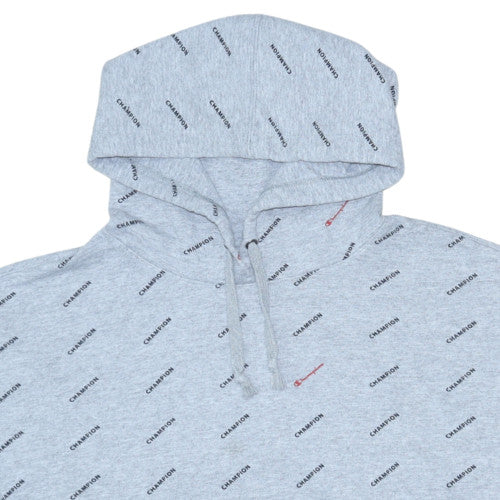 Womens UK Size L Champion Grey Pullover Hoodie